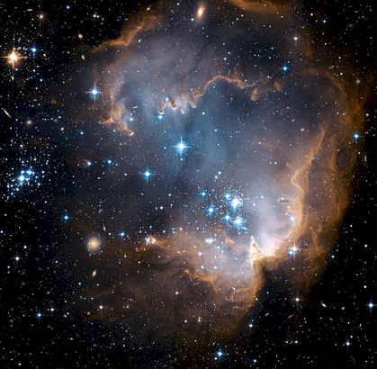 Blue And Brown Nebula